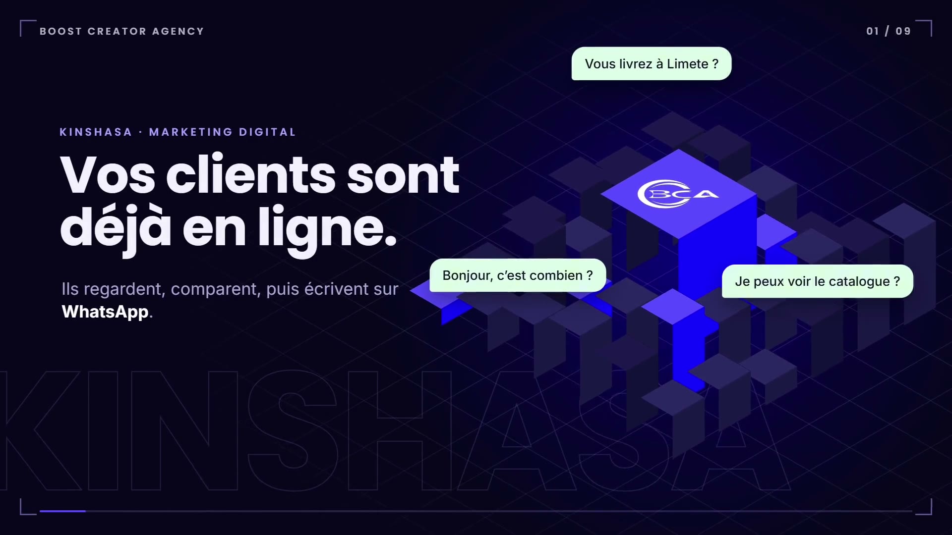 Vos clients sont déjà en ligne : présentation vidéo de Boost Creator Agency